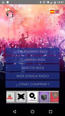 Emulate Android APK Ibiza Party App