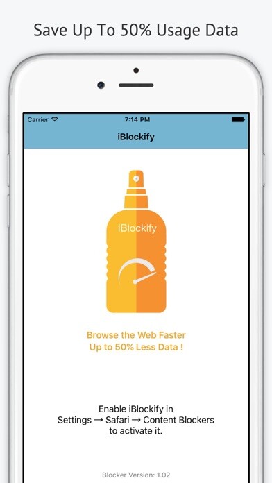 Emulate iPhone app iBlockify - Block Ads, Social Content & Make The Web Faster using MyAndroid Emulate iPhone app iBlockify - Block Ads, Social Content & Make The Web Faster using MyAndroid