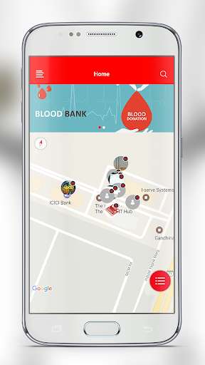 Run android online APK IBloodMap from MyAndroid or emulate IBloodMap using MyAndroid