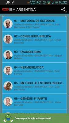 Emulate Android APK IBM Argentina - ICE Malvinas