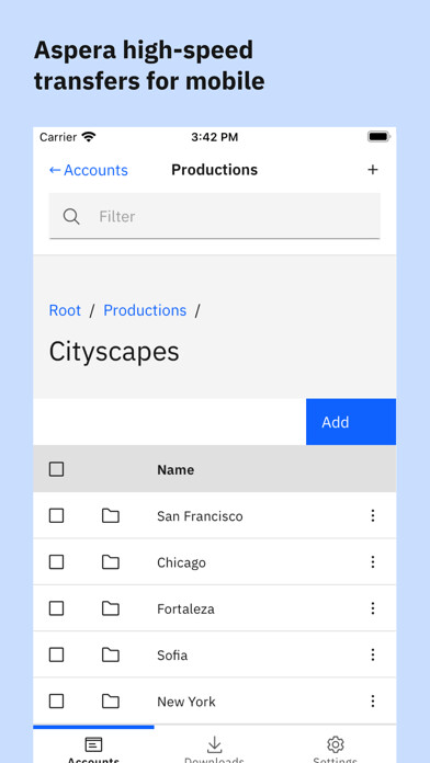 Emulate iPhone app IBM Aspera using MyAndroid Emulate iPhone app IBM Aspera using MyAndroid