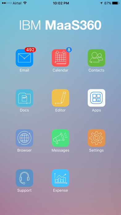 Emulate iPhone app IBM MaaS360 using MyAndroid
