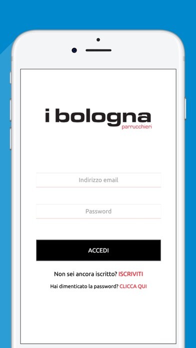 Emulate iPhone app I Bologna Parrucchieri using MyAndroid Emulate iPhone app I Bologna Parrucchieri using MyAndroid
