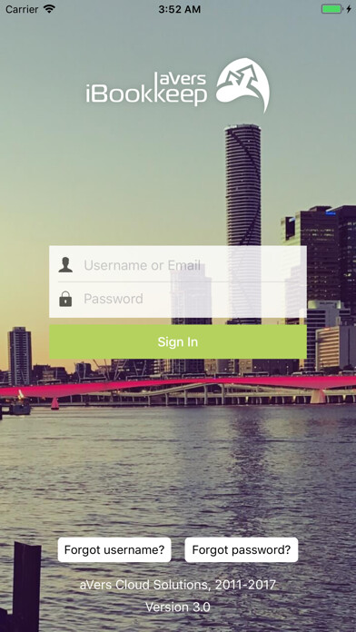 Emulate iPhone app iBookkeep using MyAndroid