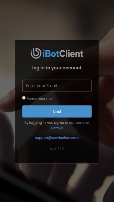 Emulate iPhone app iBot Client using MyAndroid
