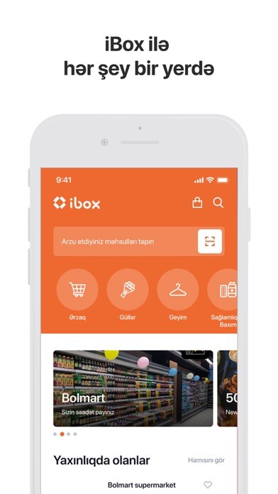 Emulate iPhone app iBox: Shopping & Delivery using MyAndroid