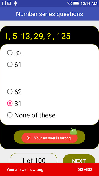 Run android online APK IBPS SSC number series questoins from MyAndroid or emulate IBPS SSC number series questoins using MyAndroid