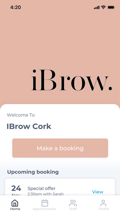 Emulate iPhone app IBrow Cork using MyAndroid