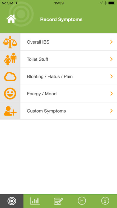 Emulate iPhone app IBS Diet & Low-FODMAP Tracker using MyAndroid Emulate iPhone app IBS Diet & Low-FODMAP Tracker using MyAndroid