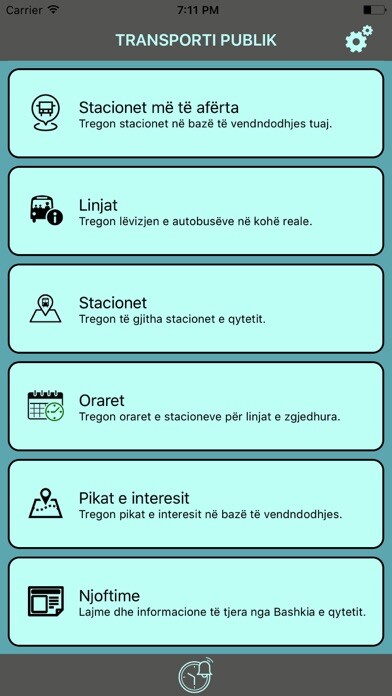 Emulate iPhone app iBus Albania using MyAndroid