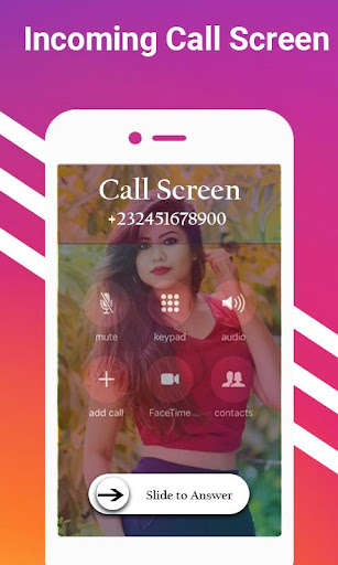 Run android online APK i Call Phone Screen Slide to Answer Call Theme from MyAndroid or emulate i Call Phone Screen Slide to Answer Call Theme using MyAndroid