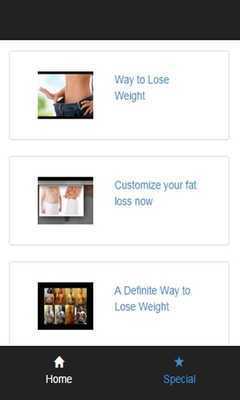 Emulate Android APK ican lose weight