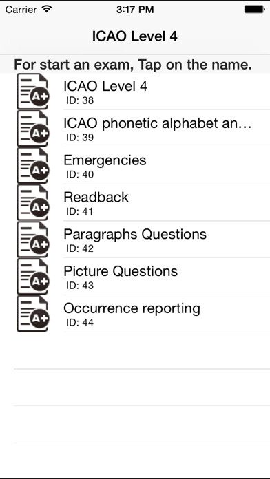 Emulate iPhone app ICAO Level 4 - Aviation Language Proficiency For English Airline Pilots using MyAndroid