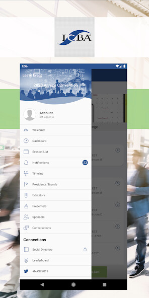 Run android online APK ICBA Events from MyAndroid or emulate ICBA Events using MyAndroid