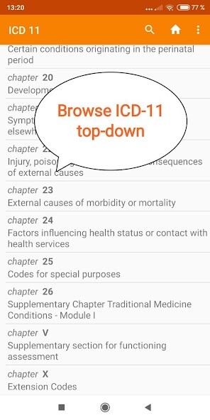 Run android online APK ICD-11 Disease Codes from MyAndroid or emulate ICD-11 Disease Codes using MyAndroid Run android online APK ICD-11 Disease Codes from MyAndroid or emulate ICD-11 Disease Codes using MyAndroid