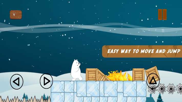 Emulate Android APK ice bear in Super Runner Bare Bear Adventure Time