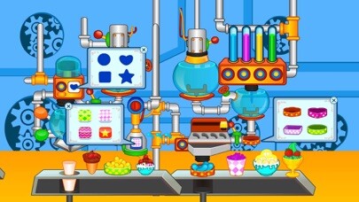 Emulate iPhone app Ice cream and candy factory using MyAndroid Emulate iPhone app Ice cream and candy factory using MyAndroid