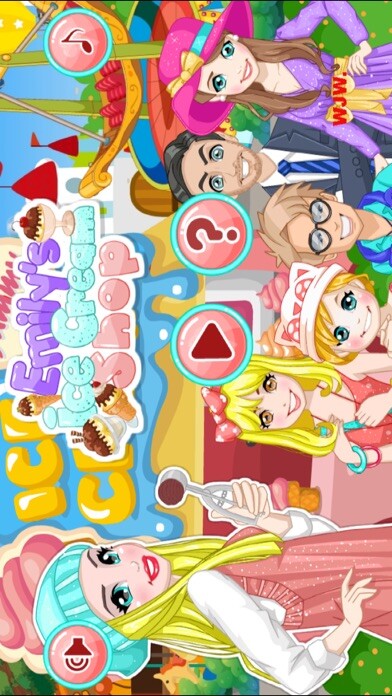 Emulate iPhone app Ice Cream Bar Shop Manage using MyAndroid