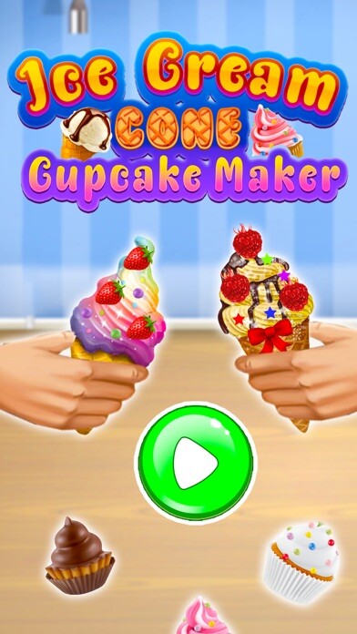 Emulate iPhone app Ice Cream Cone Cupcake Maker using MyAndroid Emulate iPhone app Ice Cream Cone Cupcake Maker using MyAndroid
