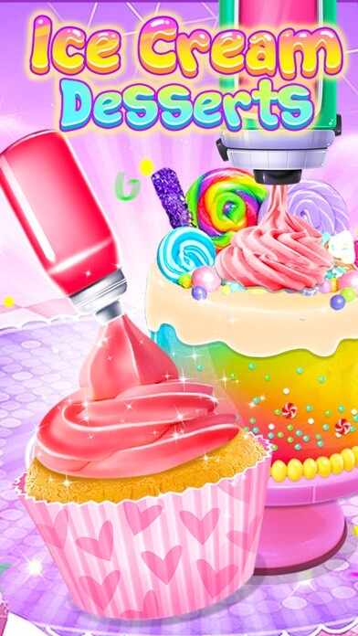 Emulate iPhone app Ice Cream Desserts Party using MyAndroid