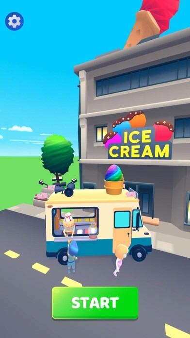 Emulate iPhone app Ice Cream Driver using MyAndroid