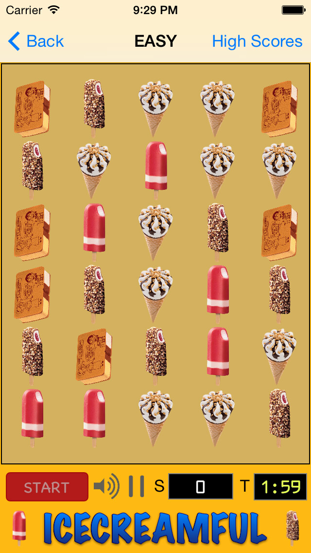 Emulate iPhone app Icecreamful using MyAndroid