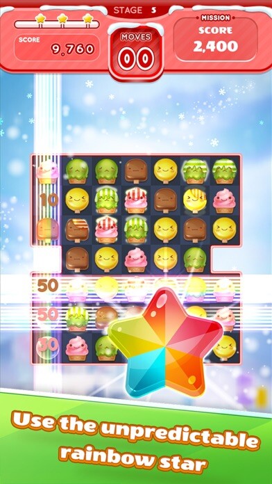 Emulate iPhone app Ice Cream Mania:Match 3 Puzzle using MyAndroid Emulate iPhone app Ice Cream Mania:Match 3 Puzzle using MyAndroid