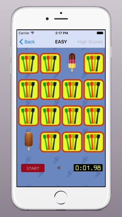 Emulate iPhone app Ice Cream Matching Game 2 using MyAndroid Emulate iPhone app Ice Cream Matching Game 2 using MyAndroid