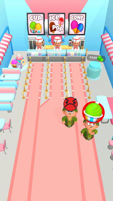 Emulate iPhone app Ice Cream Now! using MyAndroid