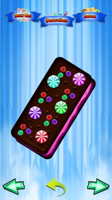 Emulate iPhone app Ice Cream Sandwich Maker Factory - Kids Cooking Make Games using MyAndroid