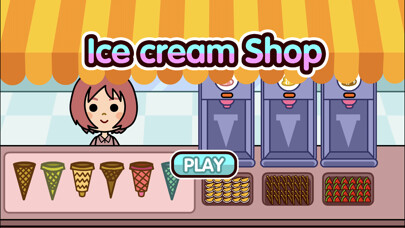 Emulate iPhone app Ice cream Shop - girl games using MyAndroid