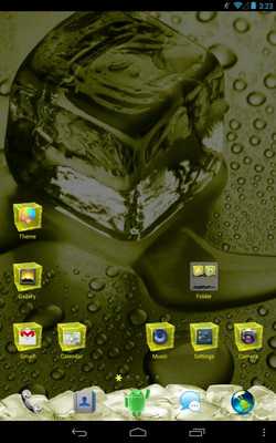 Emulate Android APK IceCubeYellow GOLauncher Theme Emulate Android APK IceCubeYellow GOLauncher Theme