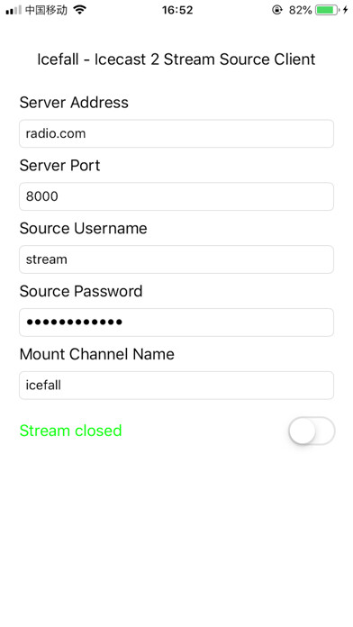 Emulate iPhone app Icefall: Icecast Stream Client using MyAndroid Emulate iPhone app Icefall: Icecast Stream Client using MyAndroid
