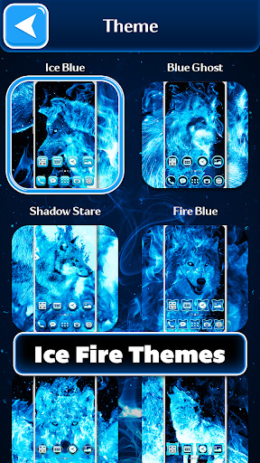 Emulate Android APK Ice Fire Wolf Launcher