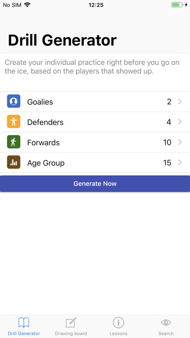 Emulate iPhone app Ice Hockey Pro using MyAndroid