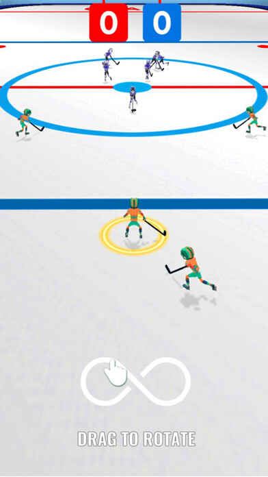 Emulate iPhone app Ice Hockey Strike using MyAndroid