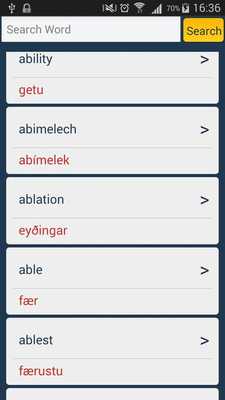 Emulate Android APK Icelandic Dictionary - Offline Emulate Android APK Icelandic Dictionary - Offline