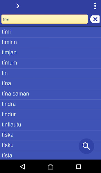 Run android online APK Icelandic Norwegian dictionary from MyAndroid or emulate Icelandic Norwegian dictionary using MyAndroid
