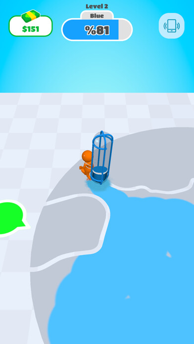 Emulate iPhone app Ice Melting using MyAndroid