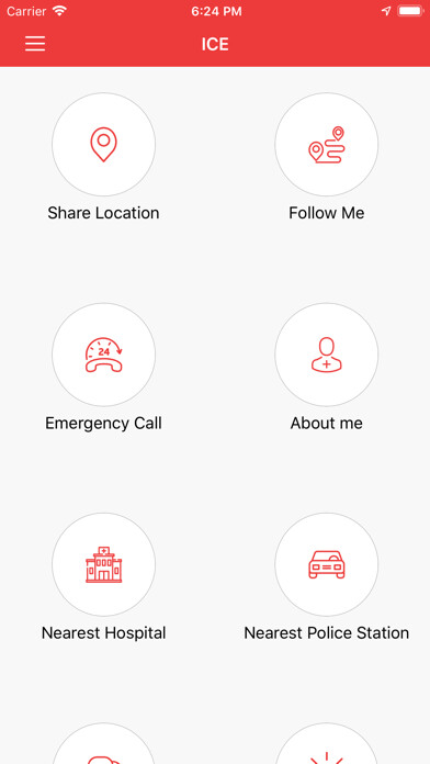 Emulate iPhone app ICE : Personal safety app using MyAndroid Emulate iPhone app ICE : Personal safety app using MyAndroid