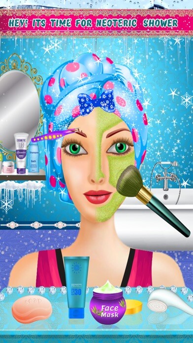 Emulate iPhone app Ice Princess Beauty Face – Face Painting using MyAndroid Emulate iPhone app Ice Princess Beauty Face – Face Painting using MyAndroid