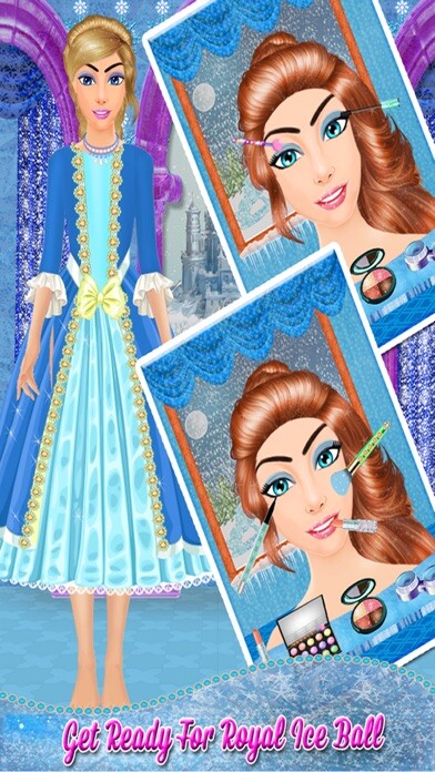 Emulate iPhone app Ice Princess Makeover Salon: Ice Frozen Princess Spa, Makeup & Dress Up Makeover - Girls games for girls using MyAndroid Emulate iPhone app Ice Princess Makeover Salon: Ice Frozen Princess Spa, Makeup & Dress Up Makeover - Girls games for girls using MyAndroid