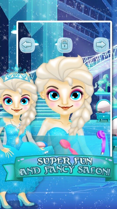 Emulate iPhone app Ice Princess Wedding Salon - christmas make-up spa games for girls! using MyAndroid Emulate iPhone app Ice Princess Wedding Salon - christmas make-up spa games for girls! using MyAndroid