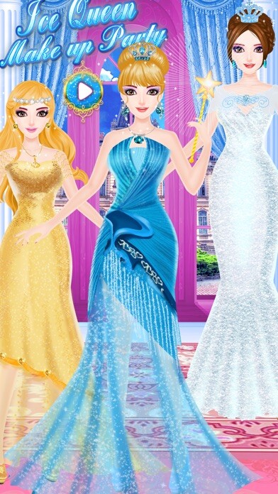 Emulate iPhone app Ice Queen Make Up Party Salon using MyAndroid Emulate iPhone app Ice Queen Make Up Party Salon using MyAndroid