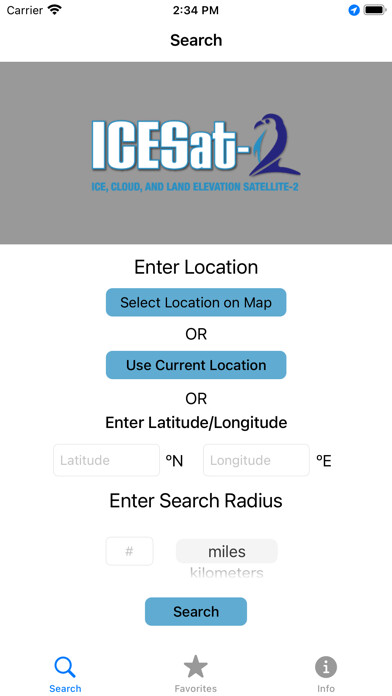 Emulate iPhone app ICESat-2 using MyAndroid Emulate iPhone app ICESat-2 using MyAndroid