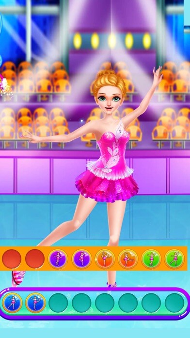 Emulate iPhone app Ice Skating Princess-Girl Game using MyAndroid Emulate iPhone app Ice Skating Princess-Girl Game using MyAndroid