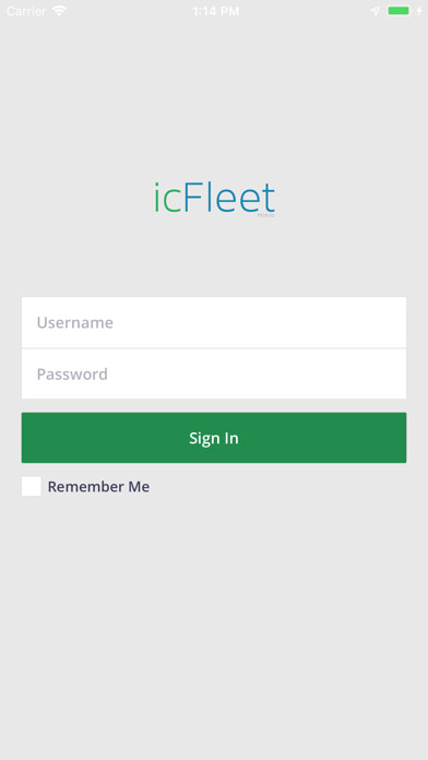 Emulate iPhone app icFleet - Mobile using MyAndroid