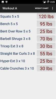 Emulate Android APK ICF Workout