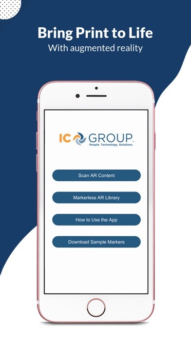 Emulate iPhone app IC Group AR using MyAndroid