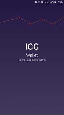 Emulate Android APK ICG WALLET